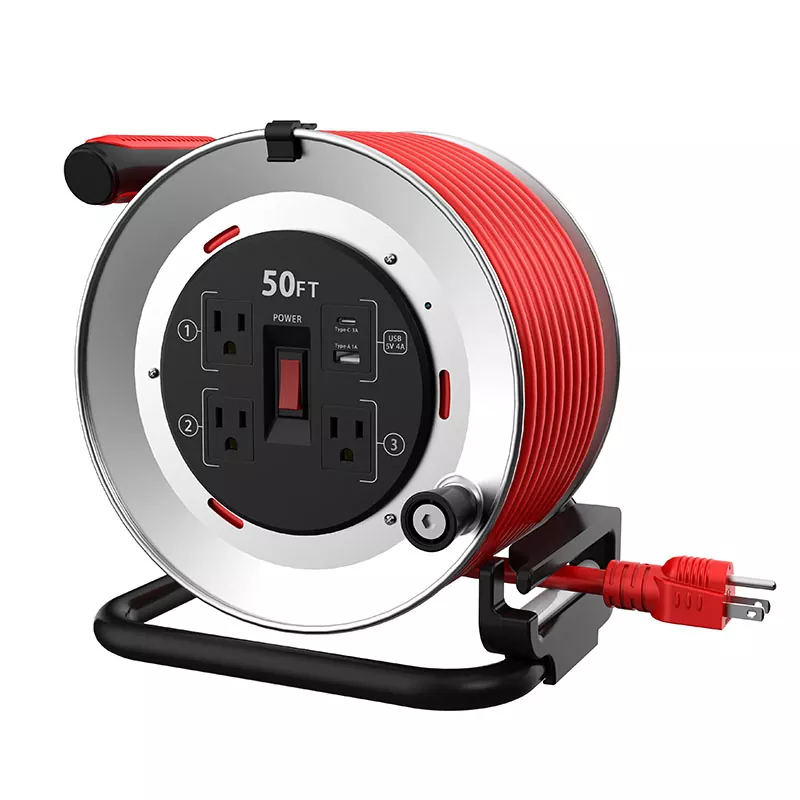 Bakit ka dapat mamuhunan sa isang metal cord reel na may maraming mga grounded outlet