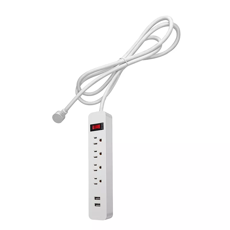4 Outlet na USB Power Strip