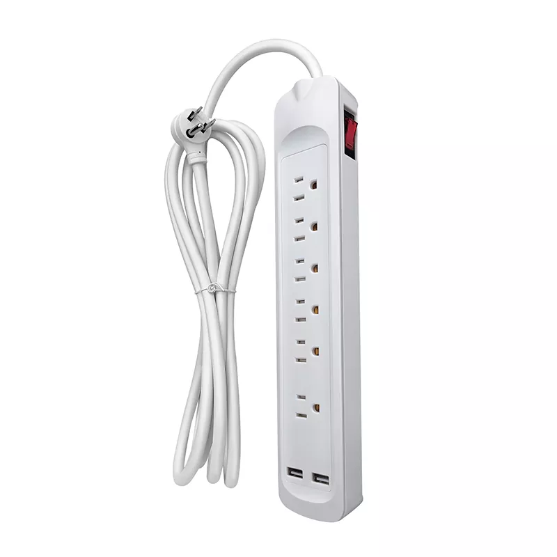 6 Outlet na USB Power Strip